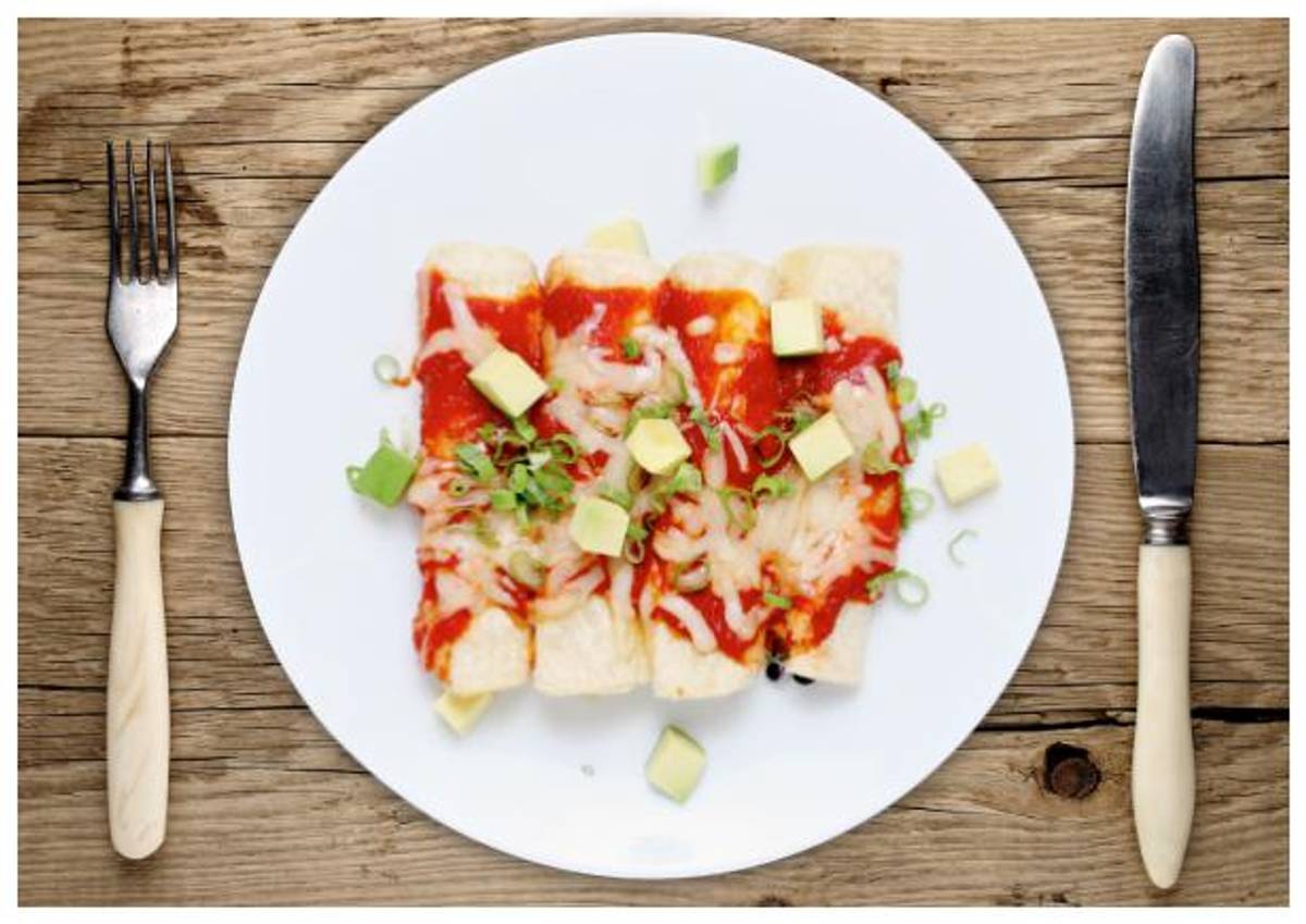 Black Bean Enchiladas