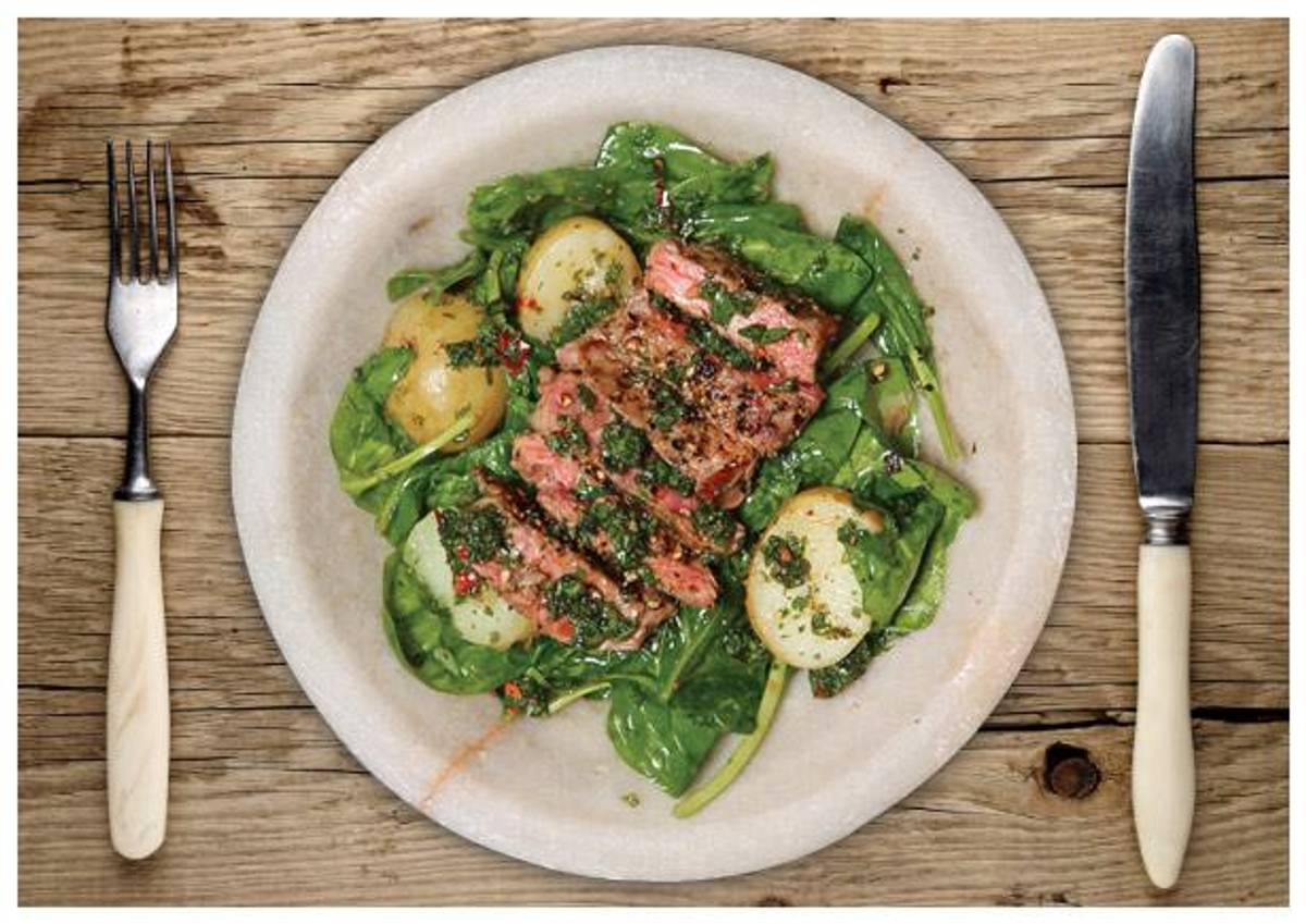 Seared Steak Salad 