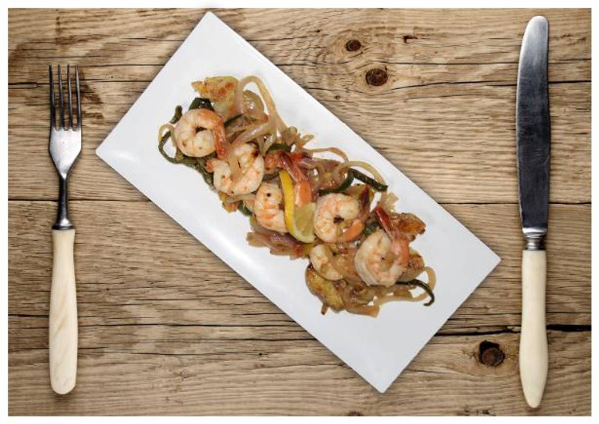 Citrus Skillet Shrimp