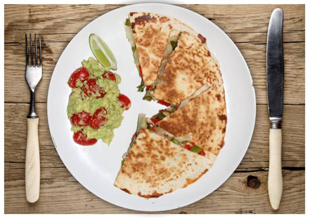 Roasted Veggie Quesadilla