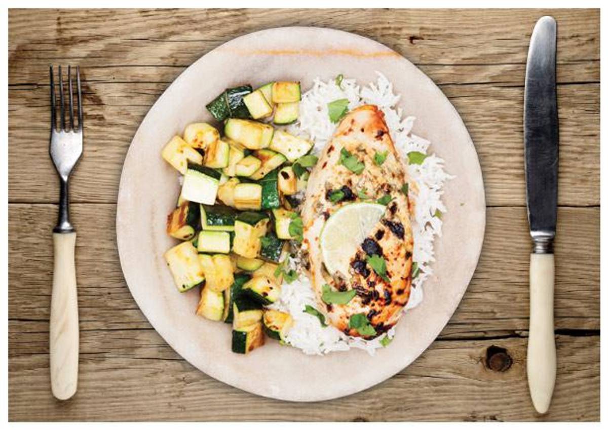 Grilled Chicken with Coriander