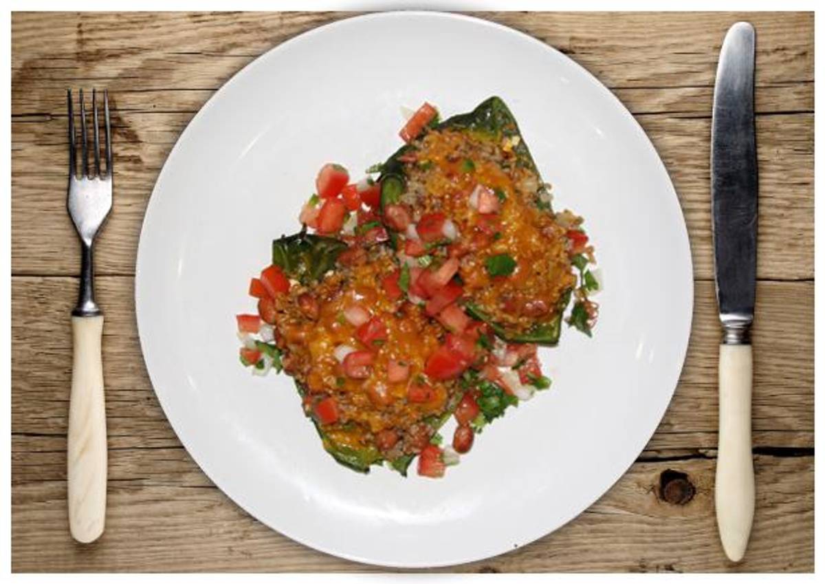 Vegetarian Chiles Rellenos
