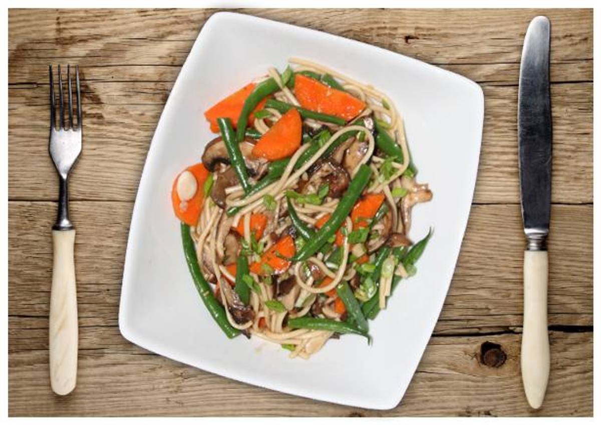 Wild Mushroom Lo Mein
