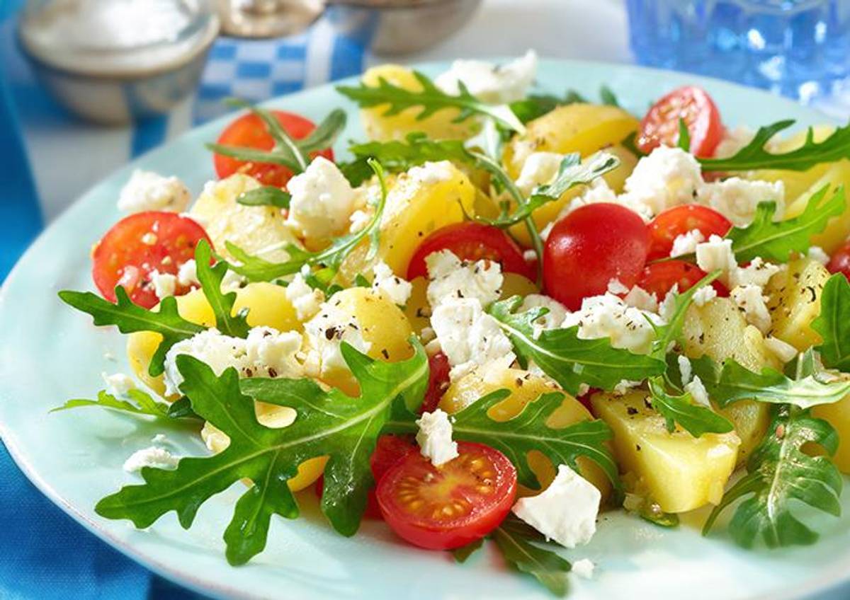 Griechischer Kartoffelsalat   