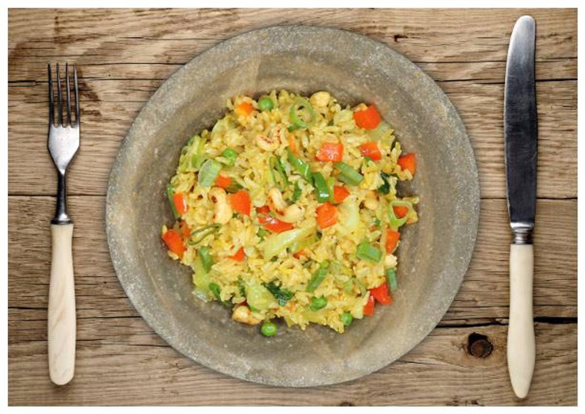 Singapore Pork Fried Rice