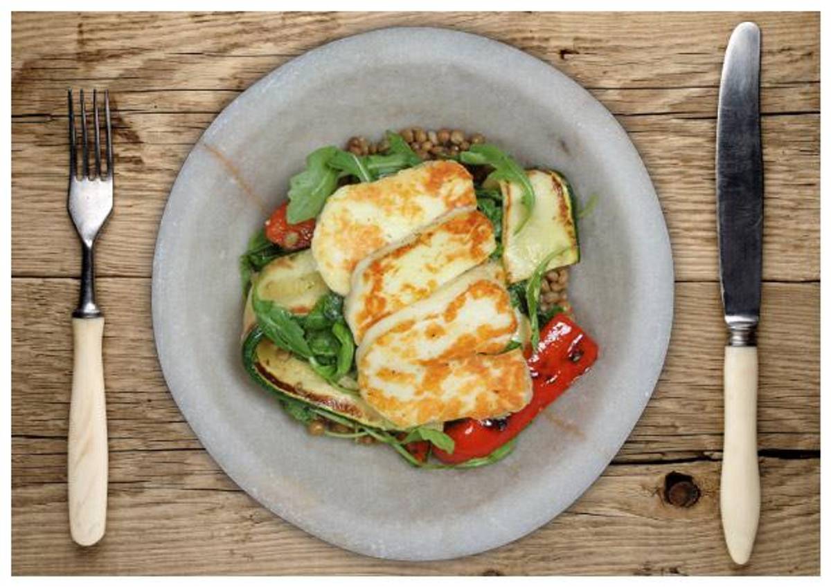 Lentil and Charred Vegetable