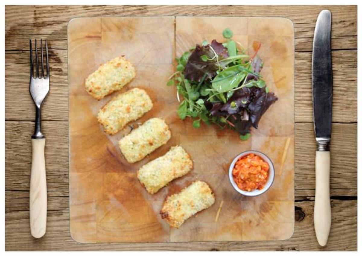 Spanish Potato Croquetas 
