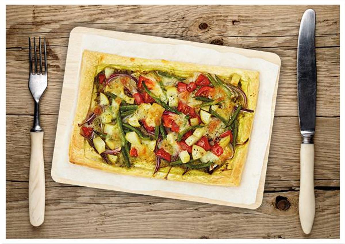 Mediterrane Kartoffel-Gemüse-Tarte 