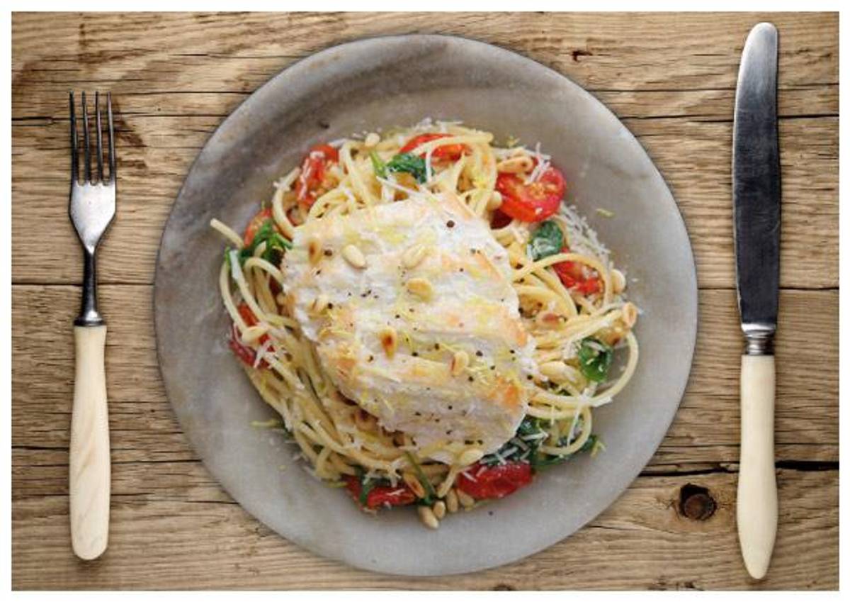 Roasted Cherry Tomato Spaghetti 