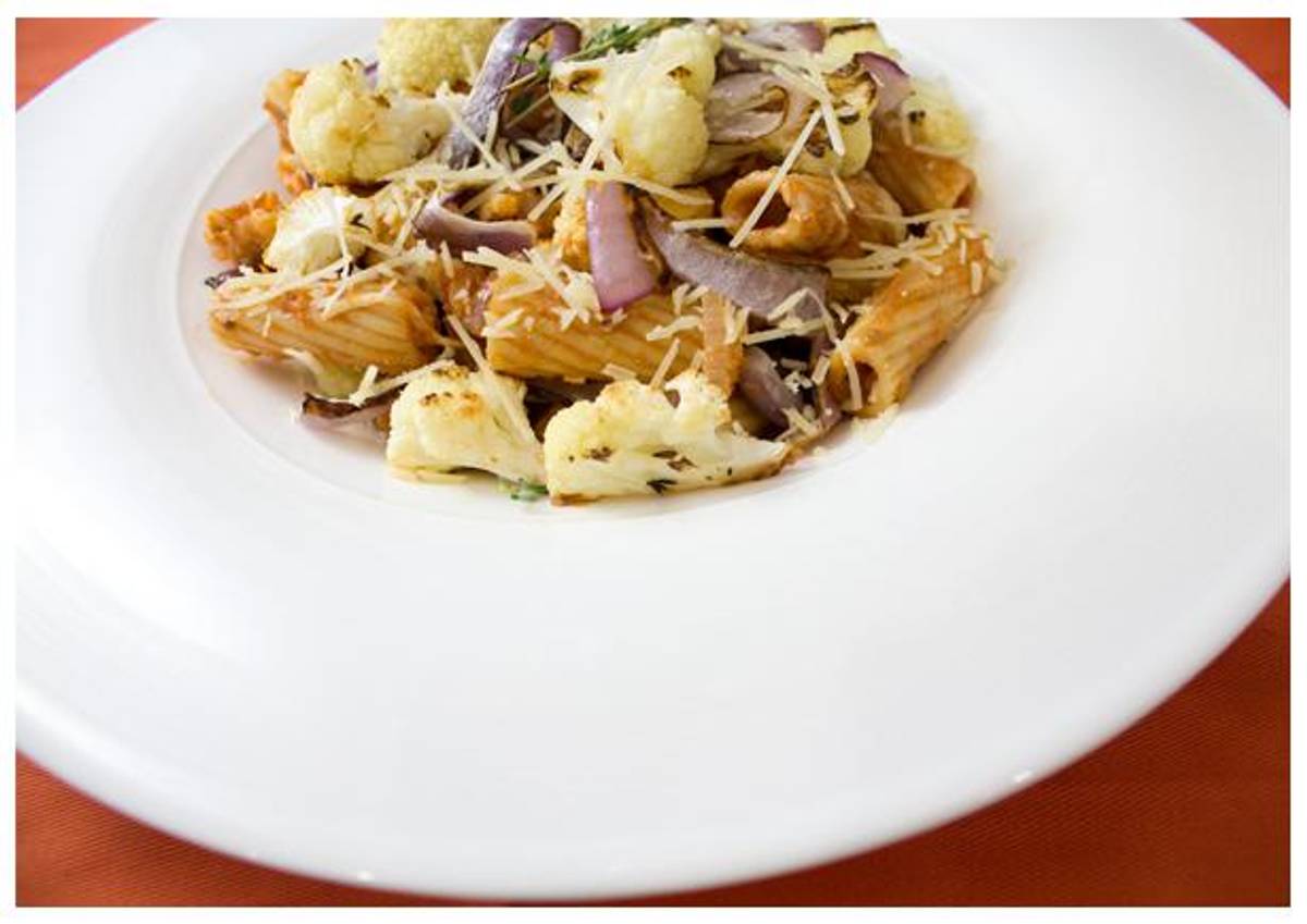 Roasted Cauliflower Rigatoni