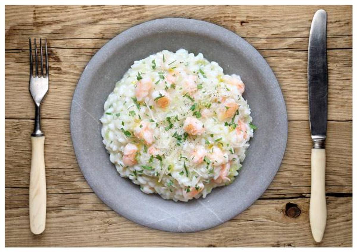 Tiger Prawn Risotto 