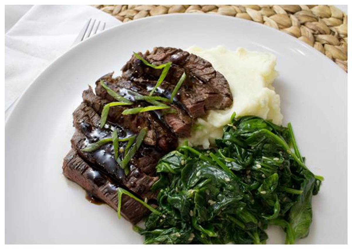 Soy Glazed Steak