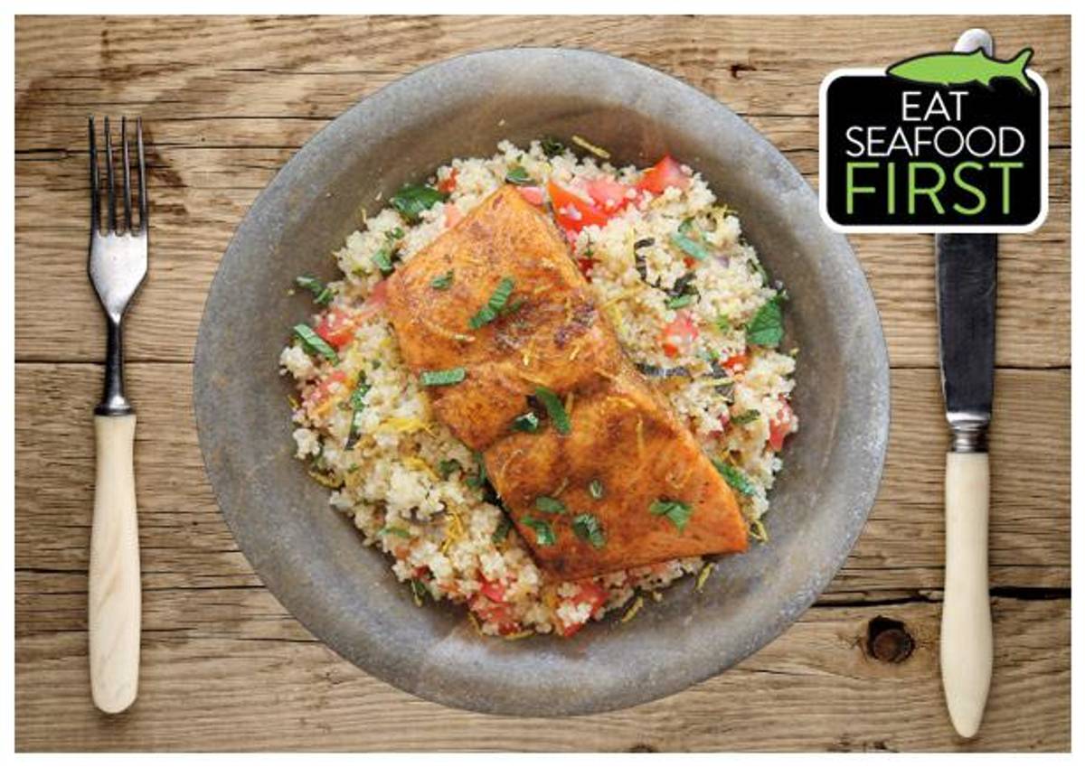 Moroccan Spiced Salmon 