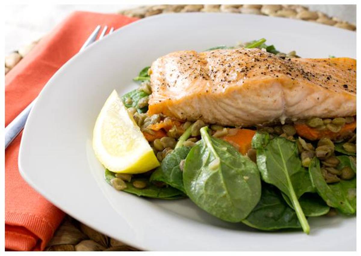 Sheet Pan Half Baked Harvest Lemon Butter Garlic Salmon Baked