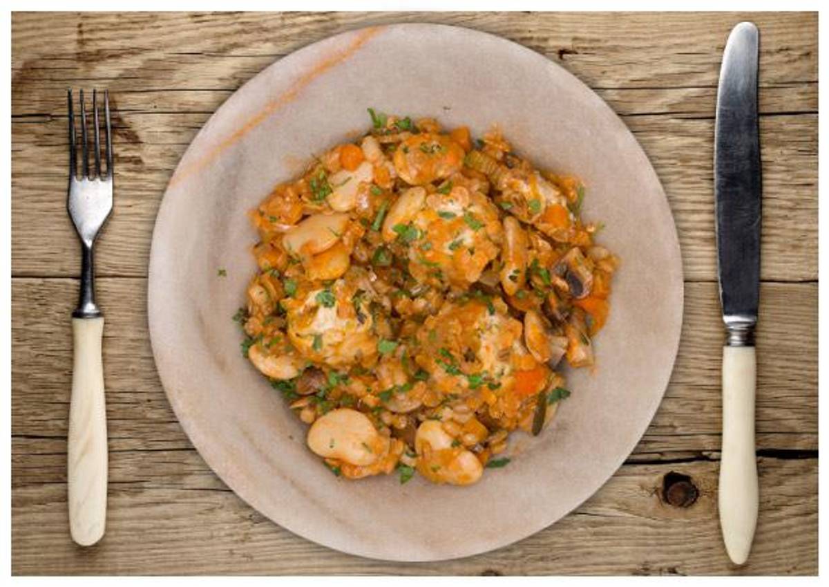 Rustic Butterbean Cassoulet