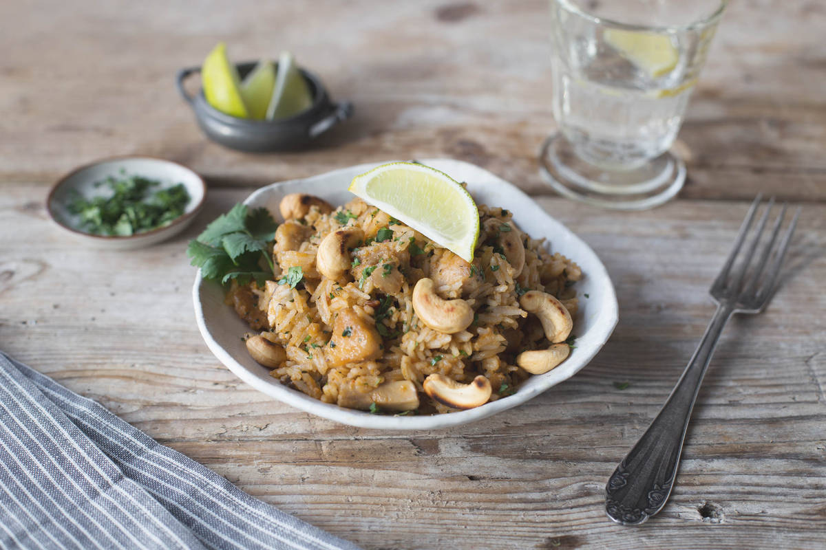 Thai Mussaman Rice with Chicken