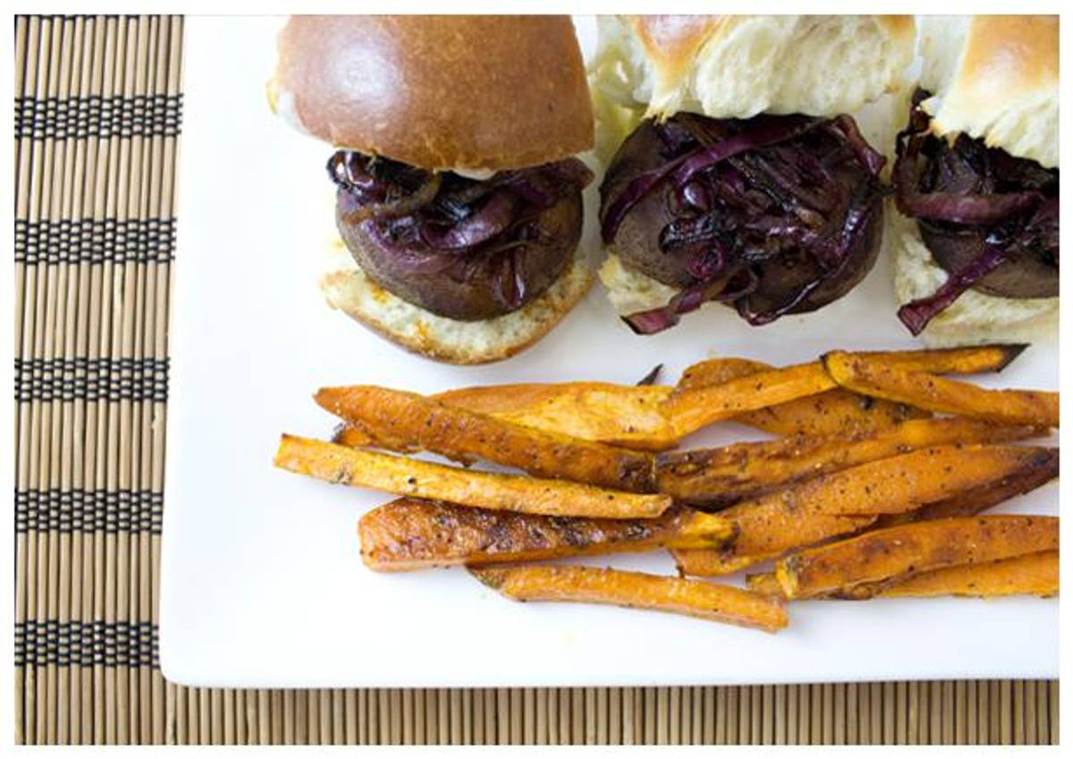 Roasted Portobello Sliders