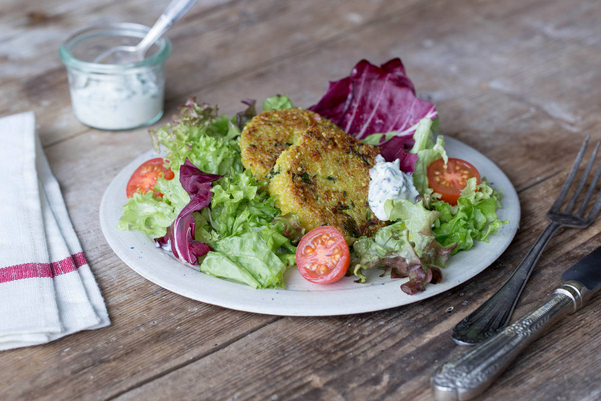 Danny’s Courgette Quinoa Patties