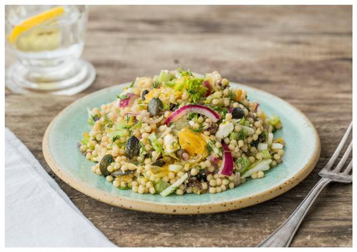Pearled Couscous Salad