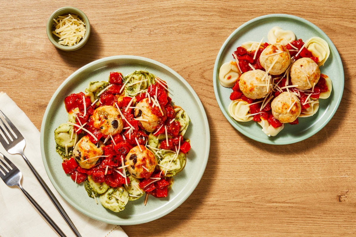 Turkey Meatball Tortellini