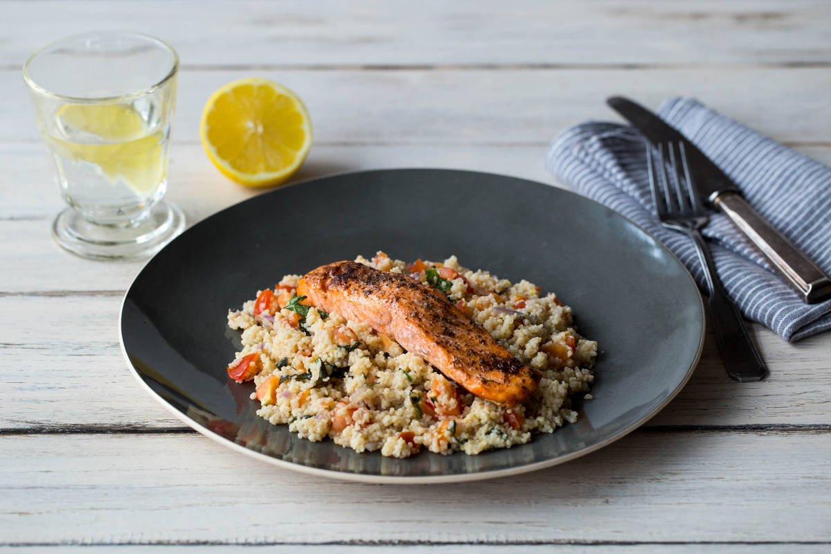 Moroccan Spiced Salmon