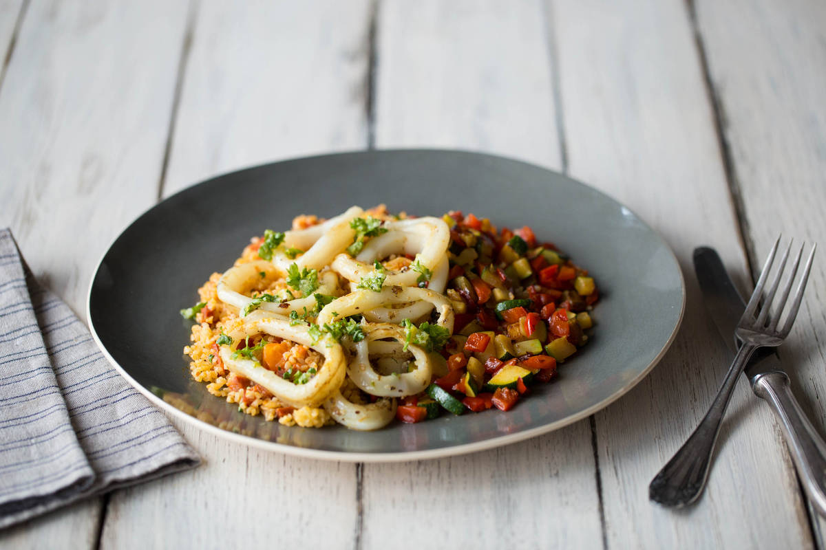 Pan-Seared Calamari