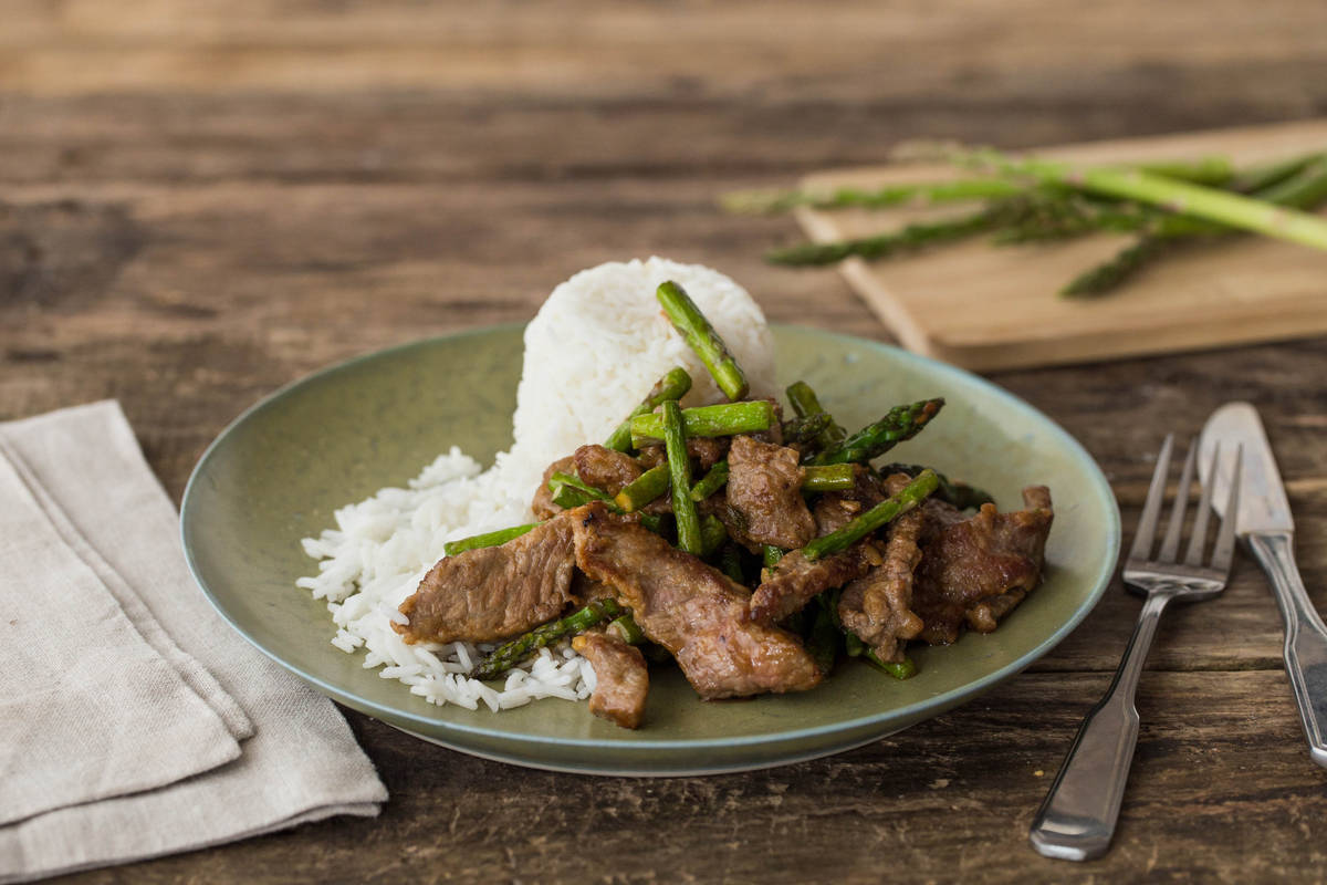 Ginger Beef Stir Fry