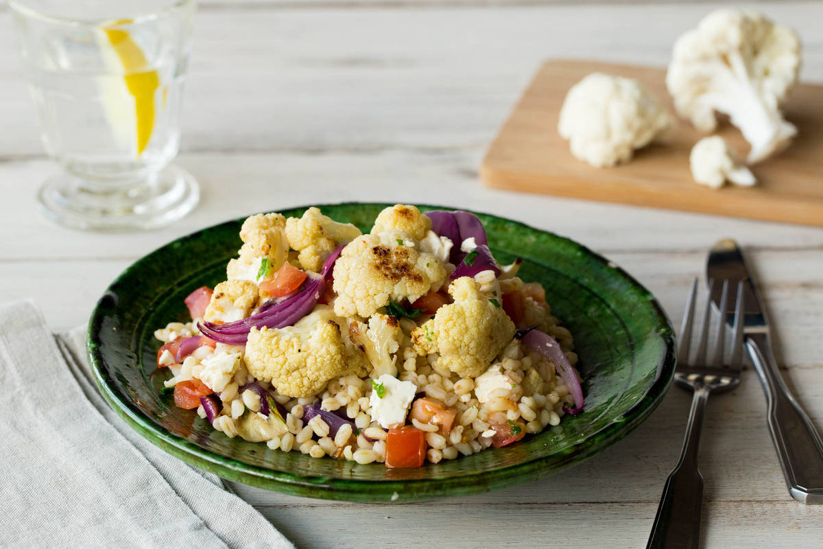 Cumin Spiced Cauliflower Tabbouleh