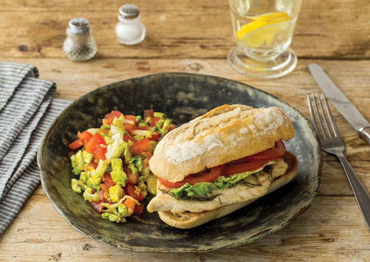 The Big Belazu Coriander & Cumin Chicken Burger