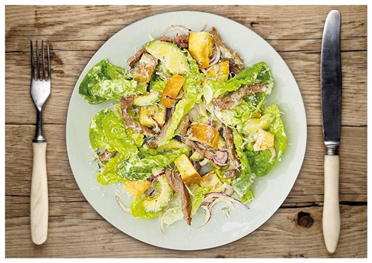 Unser Steakhouse Ceasar Salat