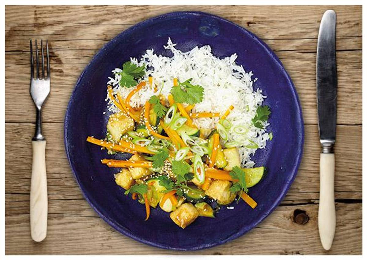 Krosser Tofu „HoiSin Stir-Fry“