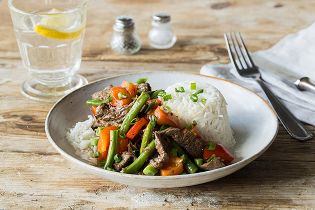 Speedy Vietnamese Roaming Roosters Steak and Lemongrass Stir-Fry