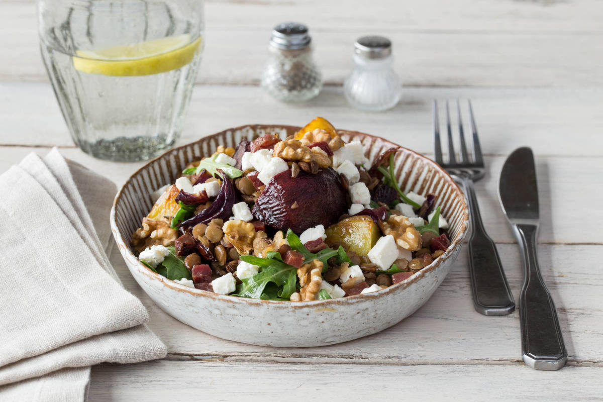 Roasted Beetroot Jumble