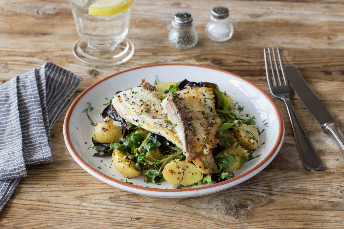 Our Favourite Tilapia and New Potato Salad
