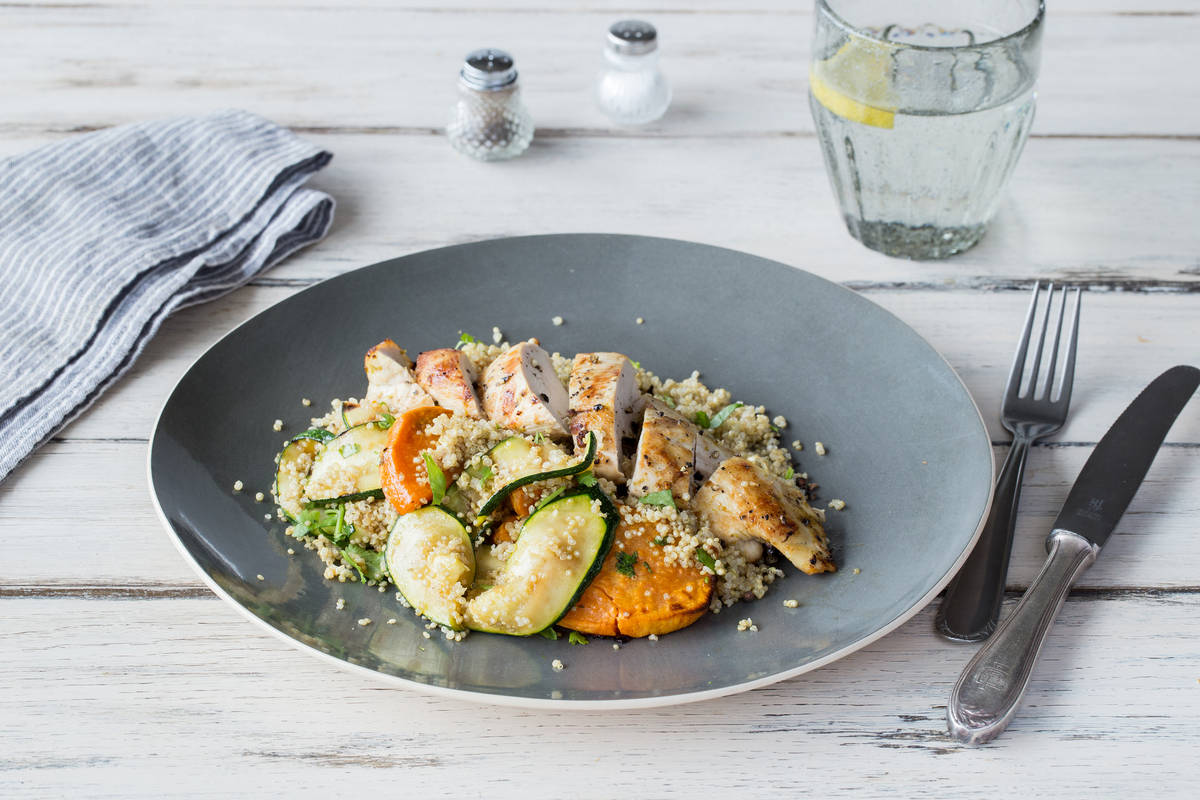 Lime & Pepper Chicken with Quinoa