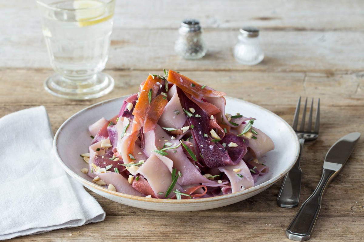 Arabische Karotten-Pappardelle