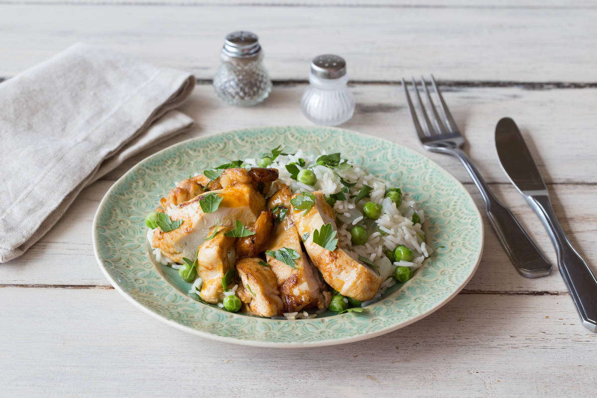 Sticky Spanish Chicken