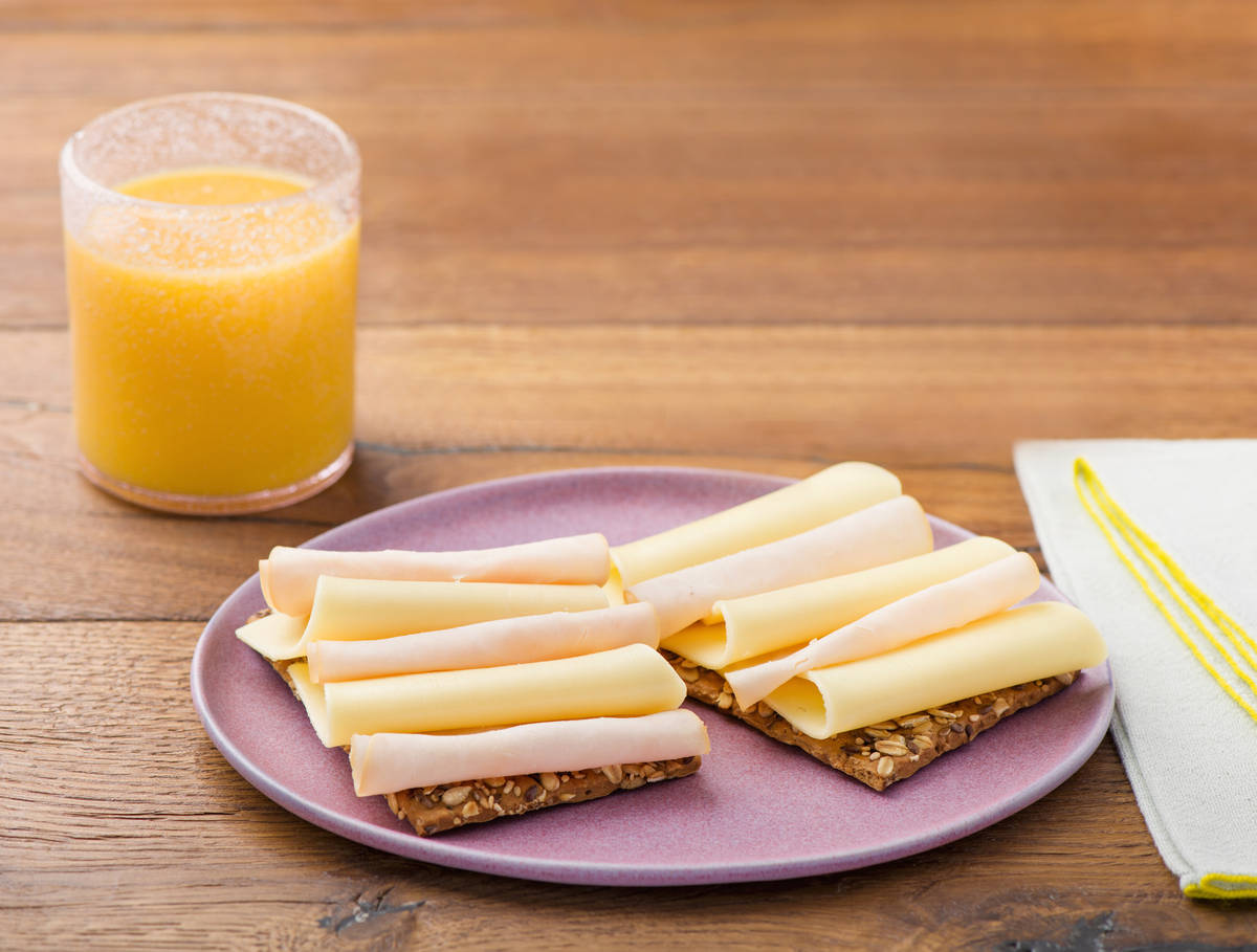 Crackers met kaas