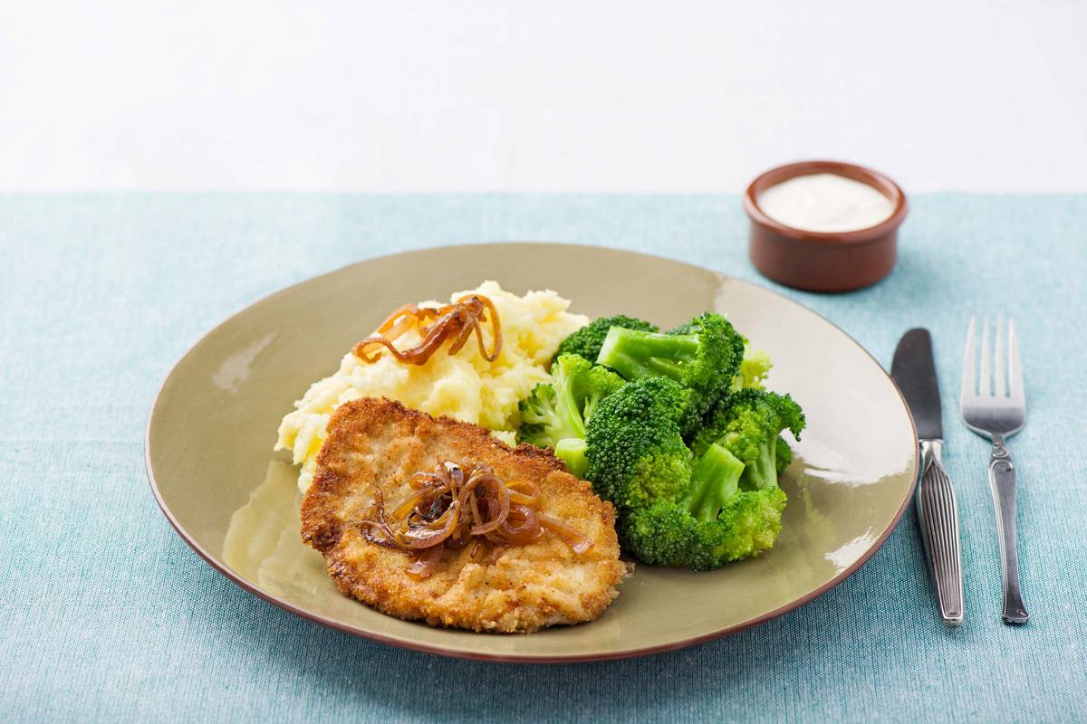 Winter Pork Schnitzel