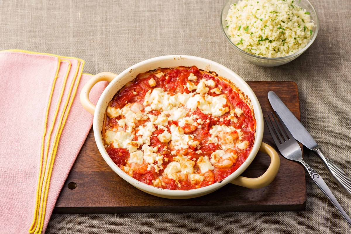 Prawn Saganaki