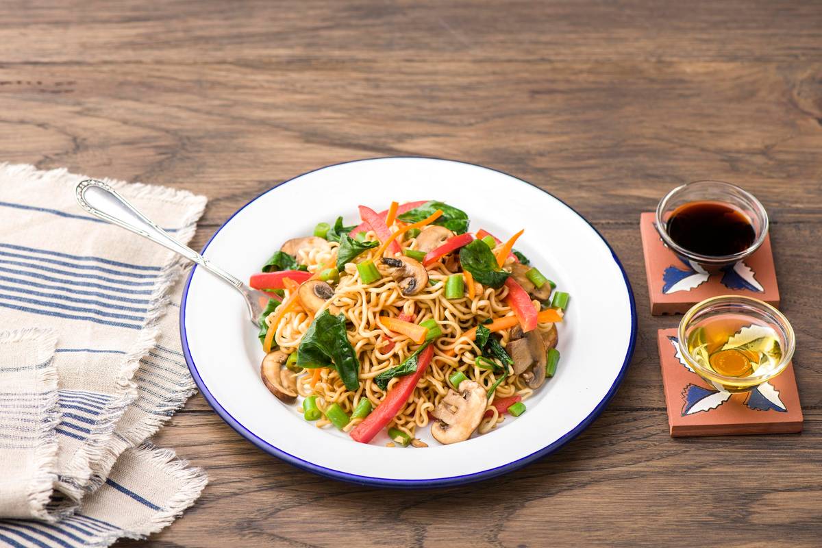 Lo-Mein-Nudelpfanne