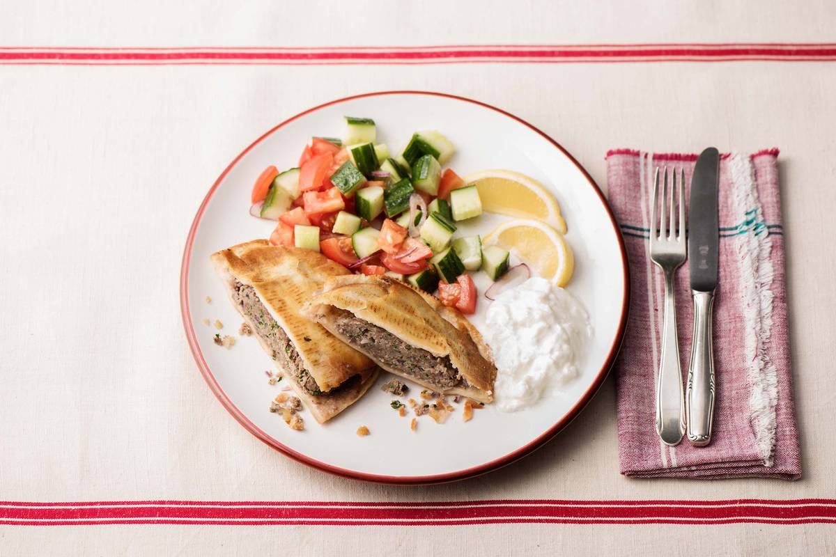 Family Moroccan Lamb Pitas