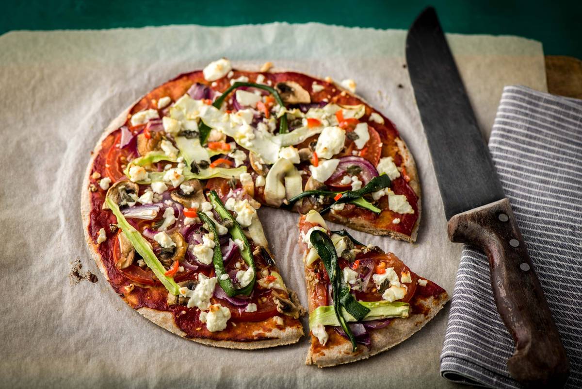 Summertime Chilli Prawn Pizza