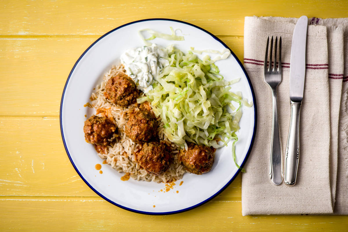 Shirley’s Lamb Koftas with Tzatziki