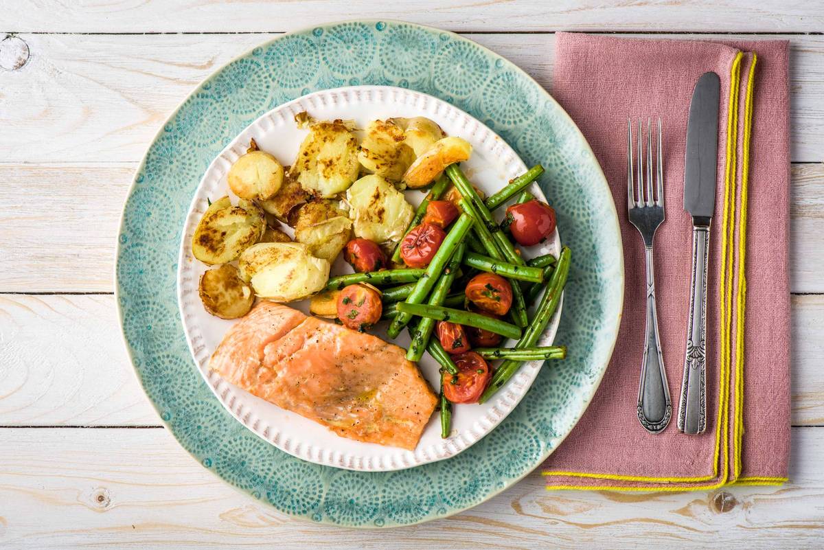 Roasted Salmon