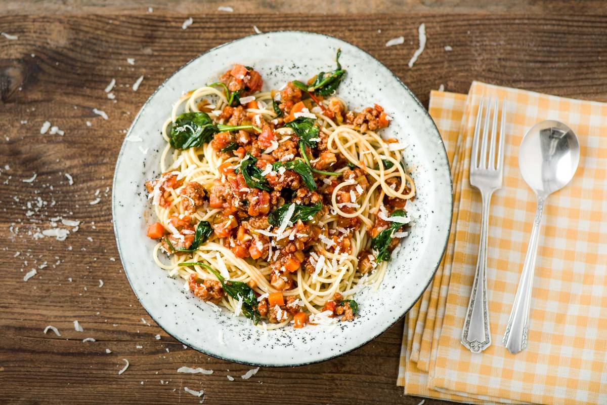 (Sausage) Spaghetti Bolognese