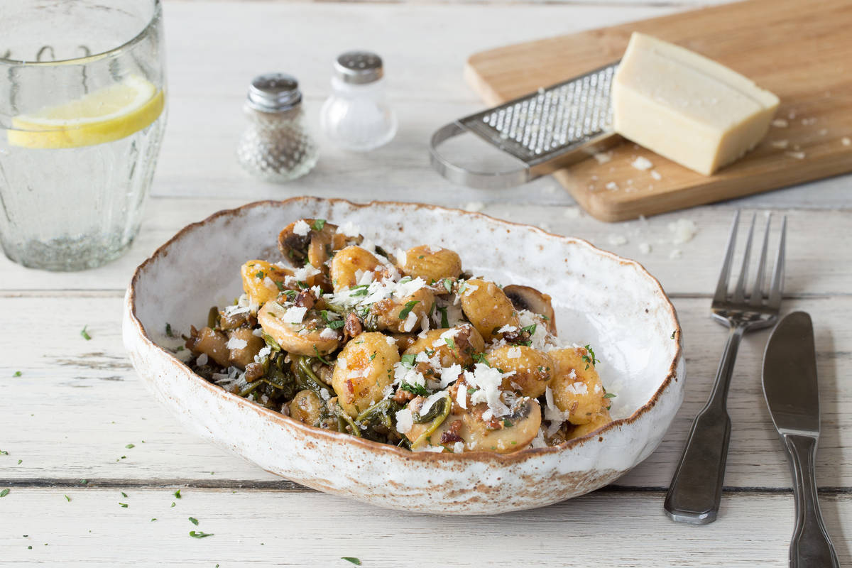 Bacon & Mushroom Gnocchi