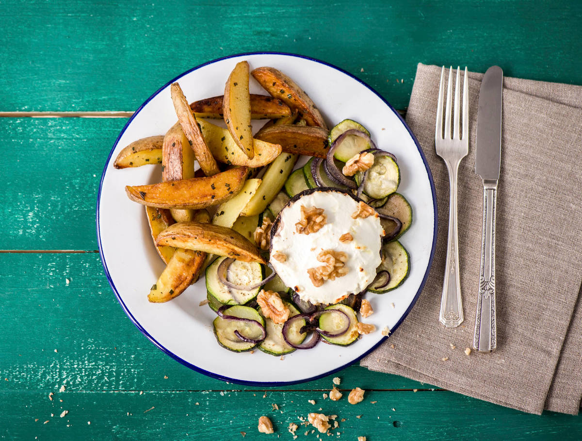 Portobello uit de oven met verse rozemarijn
