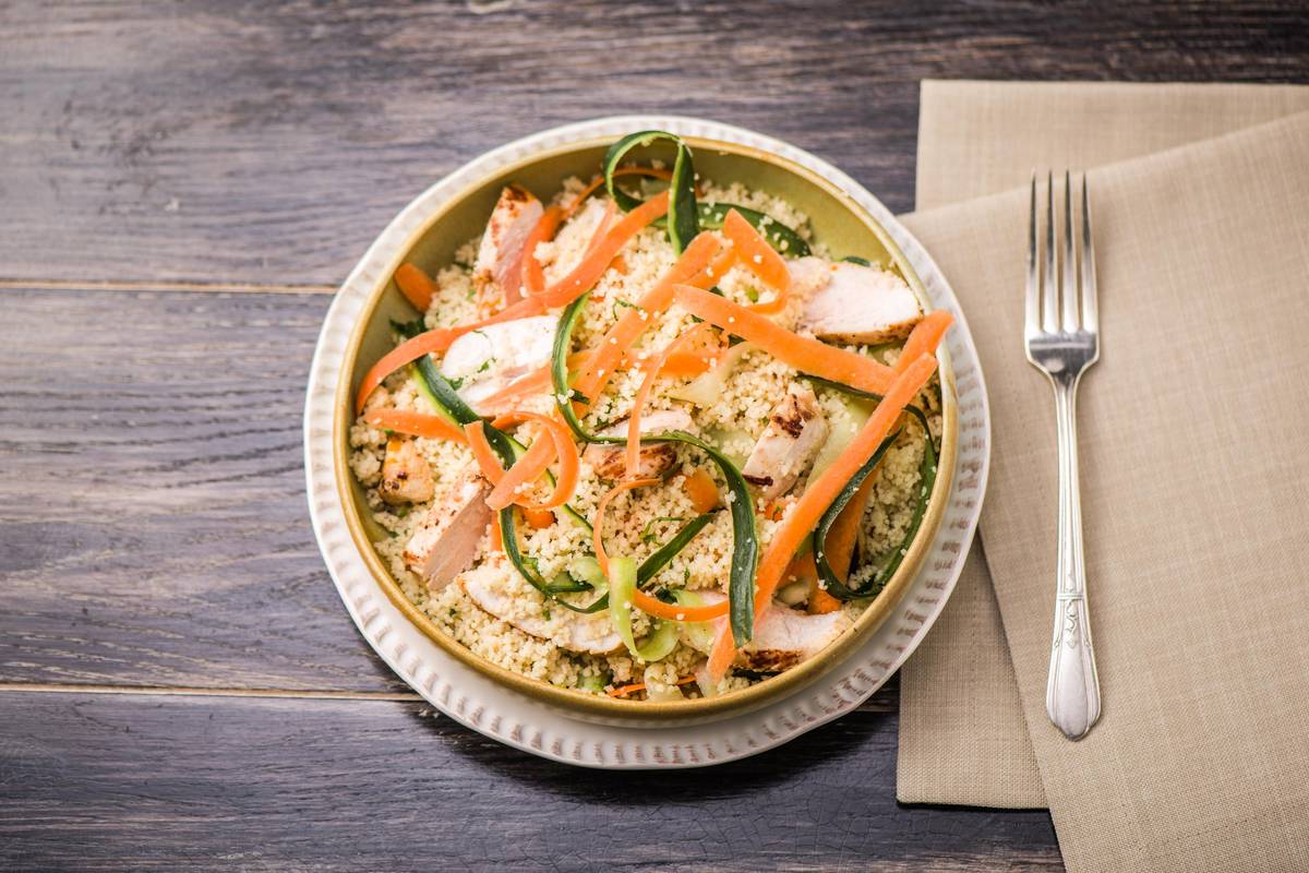 Sumac Chicken with Couscous Salad
