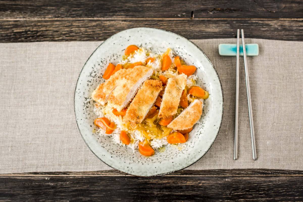 HelloFresh Turkey Katsu Curry